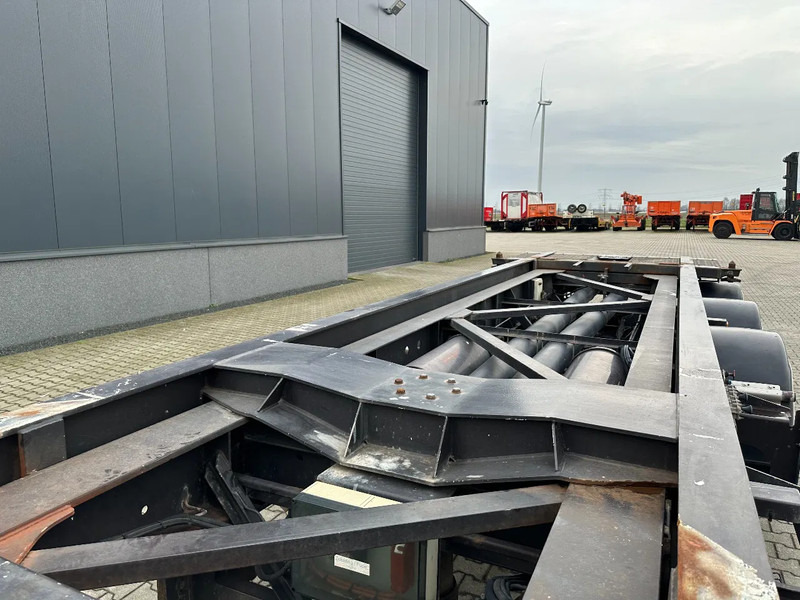 شاحنات الحاويات/ جسم علوي قابل للتغيير نصف مقطورة Van Hool 20FT Tipping-chassis, ADR (EX/II, EX/III, FL, AT), SAF + DISC, 2 liftaxles: صور 13