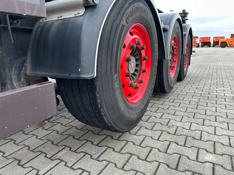 شاحنات الحاويات/ جسم علوي قابل للتغيير نصف مقطورة Van Hool 20FT Tipping-chassis, ADR (EX/II, EX/III, FL, AT), SAF + DISC, 2 liftaxles: صور 20