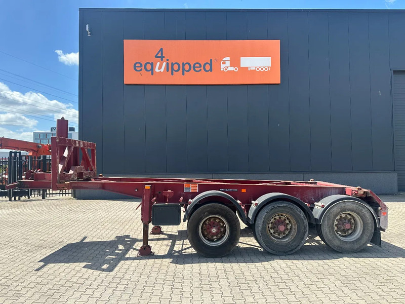 Van Hool 3 AXLE 20FT TIPPING-CHASSIS, BPW + DRUMBRAKES - شاحنات الحاويات/ جسم علوي قابل للتغيير نصف مقطورة: صور 2 Van Hool 3 AXLE 20FT TIPPING-CHASSIS, BPW + DRUMBRAKES - شاحنات الحاويات/ جسم علوي قابل للتغيير نصف مقطورة: صور 2