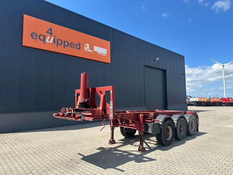 Van Hool 3 AXLE 20FT TIPPING-CHASSIS, BPW + DRUMBRAKES - شاحنات الحاويات/ جسم علوي قابل للتغيير نصف مقطورة: صور 1 Van Hool 3 AXLE 20FT TIPPING-CHASSIS, BPW + DRUMBRAKES - شاحنات الحاويات/ جسم علوي قابل للتغيير نصف مقطورة: صور 1