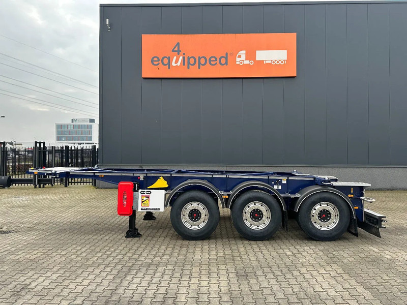 Van Hool NEW / DIRECT AVAILABLE 20FT / 20FT SWAP ADR-CHASSIS, DISCBRAKES, 3x available, ALU WHEELS - شاحنات الحاويات/ جسم علوي قابل للتغيير نصف مقطورة: صور 2 Van Hool NEW / DIRECT AVAILABLE 20FT / 20FT SWAP ADR-CHASSIS, DISCBRAKES, 3x available, ALU WHEELS - شاحنات الحاويات/ جسم علوي قابل للتغيير نصف مقطورة: صور 2