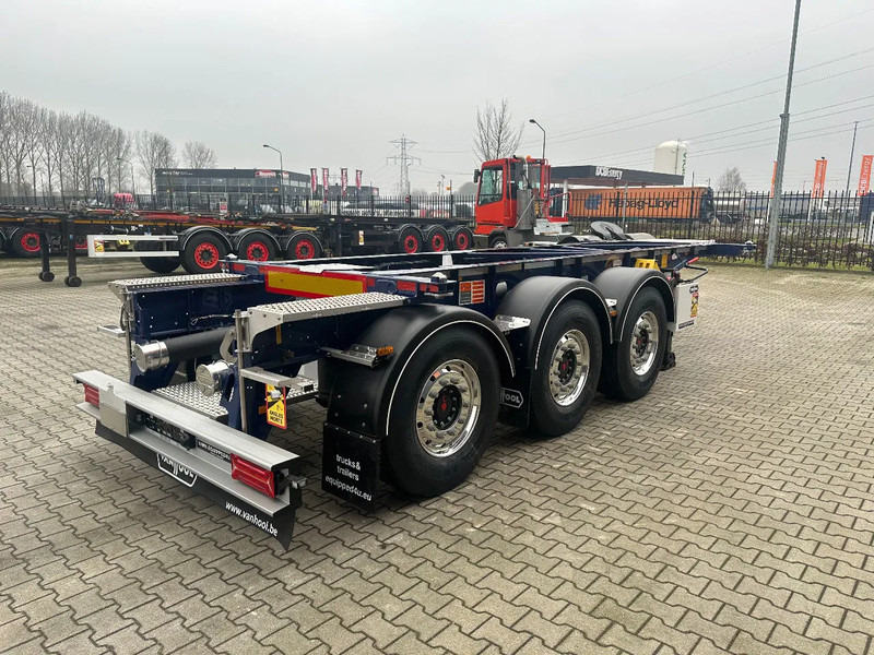 Van Hool NEW / DIRECT AVAILABLE 20FT ADR-CHASSIS, EMPTY WEIGHT: 3.300KG, DISCBRAKES, 3x available, ALU WHEELS - شاحنات الحاويات/ جسم علوي قابل للتغيير نصف مقطورة: صور 5 Van Hool NEW / DIRECT AVAILABLE 20FT ADR-CHASSIS, EMPTY WEIGHT: 3.300KG, DISCBRAKES, 3x available, ALU WHEELS - شاحنات الحاويات/ جسم علوي قابل للتغيير نصف مقطورة: صور 5
