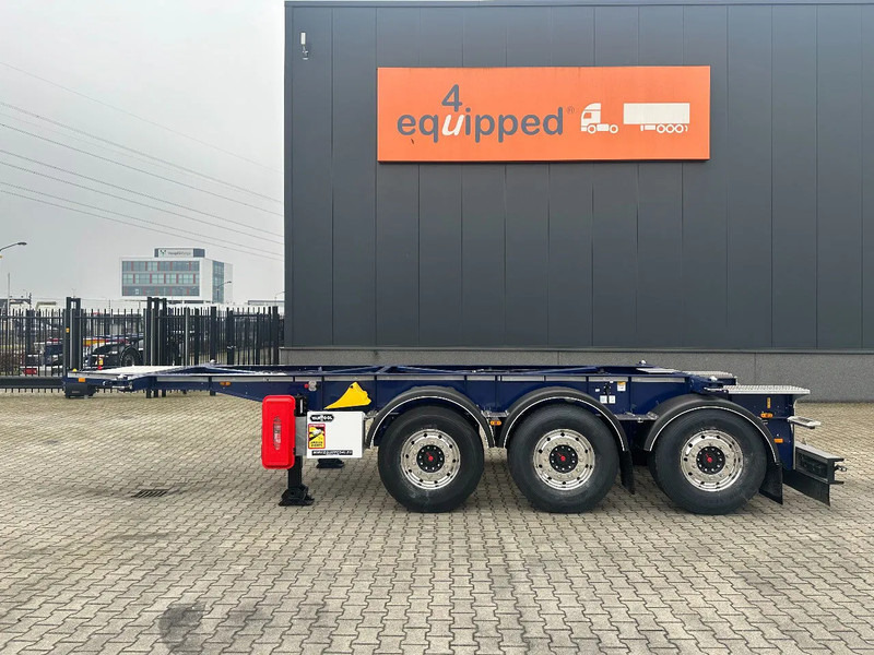 Van Hool NEW / DIRECT AVAILABLE 20FT ADR-CHASSIS, EMPTY WEIGHT: 3.300KG, DISCBRAKES, 3x available, ALU WHEELS - شاحنات الحاويات/ جسم علوي قابل للتغيير نصف مقطورة: صور 2 Van Hool NEW / DIRECT AVAILABLE 20FT ADR-CHASSIS, EMPTY WEIGHT: 3.300KG, DISCBRAKES, 3x available, ALU WHEELS - شاحنات الحاويات/ جسم علوي قابل للتغيير نصف مقطورة: صور 2
