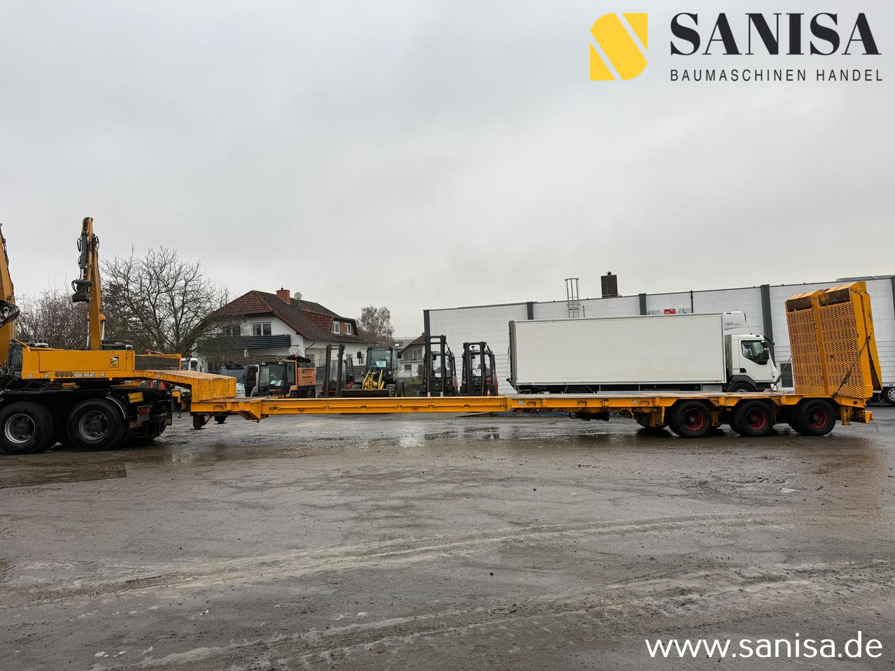 GOLDHOFER STZ L3 35/80/Seilwinde/Extendable 5,40 M - عربة مسطحة منخفضة نصف مقطورة: صور 2 GOLDHOFER STZ L3 35/80/Seilwinde/Extendable 5,40 M - عربة مسطحة منخفضة نصف مقطورة: صور 2
