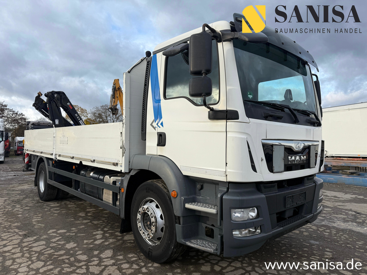 MAN TGM 18.340/Kran Hiab 099 E-2 HIDUO - شاحنات مسطحة, شاحنة كرين: صور 1 MAN TGM 18.340/Kran Hiab 099 E-2 HIDUO - شاحنات مسطحة, شاحنة كرين: صور 1