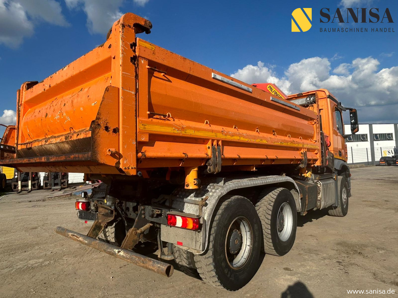 MERCEDES-BENZ Arocs 2648/3 S.-Kipper Meiler/Palfinger PK23002/2x Boardmatik - شاحنات مسطحة, شاحنة كرين: صور 5 MERCEDES-BENZ Arocs 2648/3 S.-Kipper Meiler/Palfinger PK23002/2x Boardmatik - شاحنات مسطحة, شاحنة كرين: صور 5