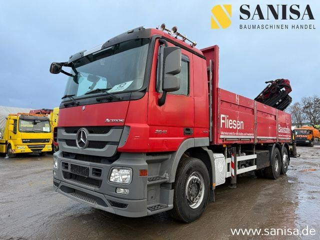 Mercedes-Benz Actros 2541/Kran/PK 34002-SH E/FlyJib/Funk/31Met - شاحنات مسطحة: صور 1 Mercedes-Benz Actros 2541/Kran/PK 34002-SH E/FlyJib/Funk/31Met - شاحنات مسطحة: صور 1
