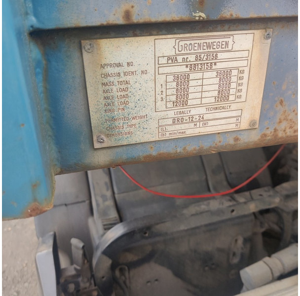 نصف مقطورة مسطحة Groenewegen Plateau: صور 6