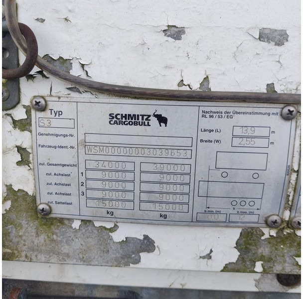 Schmitz Cargobull huif - بصندوق مغلق نصف مقطورة: صور 5 Schmitz Cargobull huif - بصندوق مغلق نصف مقطورة: صور 5