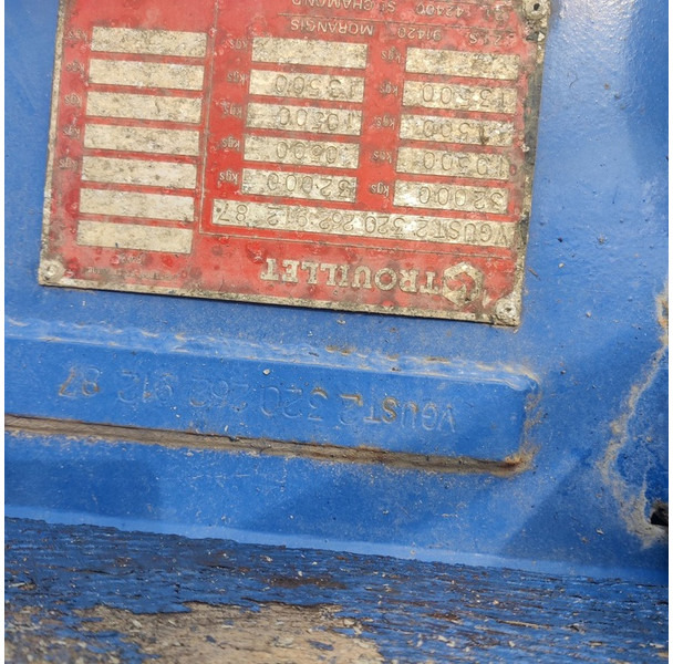 نصف مقطورة مسطحة Trouillet Plateau: صور 7