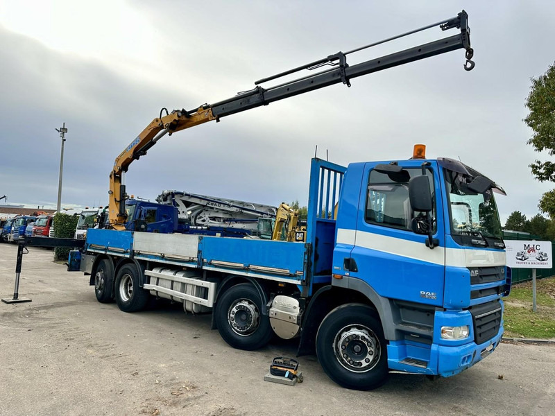 DAF CF 85.360 8x2 PLATFORM 7m35 + CRANE EFFER 165-3S + RADIO - MANUAL GEARBOX ZF - EURO 5 - BE TRUCK - شاحنة كرين: صور 1 DAF CF 85.360 8x2 PLATFORM 7m35 + CRANE EFFER 165-3S + RADIO - MANUAL GEARBOX ZF - EURO 5 - BE TRUCK - شاحنة كرين: صور 1
