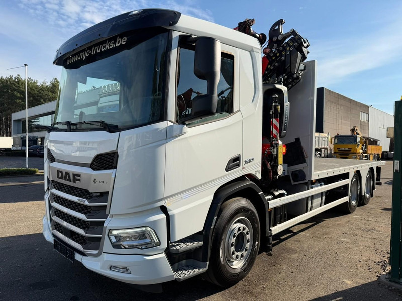 DAF XD 450 6x4 PRITSCHE + (24m) KRAN FASSI F345 8x + WINCH - 35.000km - *TOP CONDITION* - BE TRUCK - شاحنات مسطحة, شاحنة كرين: صور 4 DAF XD 450 6x4 PRITSCHE + (24m) KRAN FASSI F345 8x + WINCH - 35.000km - *TOP CONDITION* - BE TRUCK - شاحنات مسطحة, شاحنة كرين: صور 4