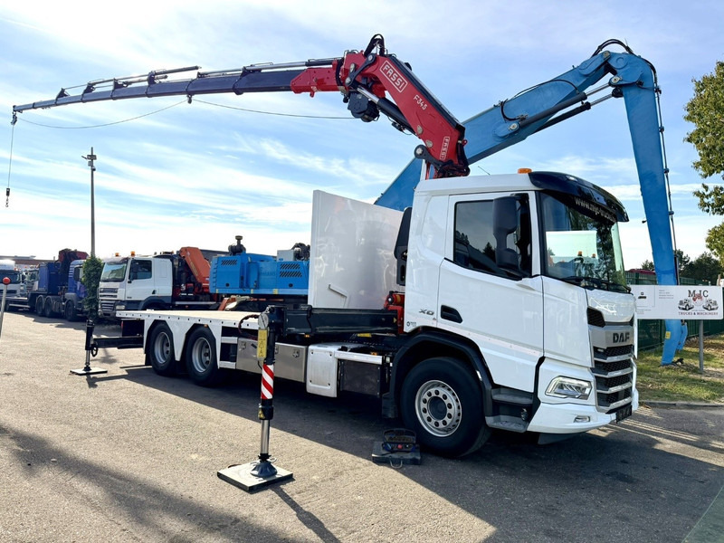 DAF XD 450 6x4 PRITSCHE + (24m) KRAN FASSI F345 8x + WINCH - 35.000km - *TOP CONDITION* - BE TRUCK - شاحنات مسطحة, شاحنة كرين: صور 2 DAF XD 450 6x4 PRITSCHE + (24m) KRAN FASSI F345 8x + WINCH - 35.000km - *TOP CONDITION* - BE TRUCK - شاحنات مسطحة, شاحنة كرين: صور 2