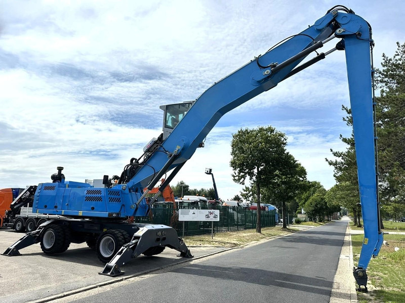 Fuchs TEREX MHL 360 OVERSLAGKRAAN / MATERIAL HANDLER / UMSCHLAGBAGGER - TOP ZUSTAND - حفارة على عجلات: صور 1 Fuchs TEREX MHL 360 OVERSLAGKRAAN / MATERIAL HANDLER / UMSCHLAGBAGGER - TOP ZUSTAND - حفارة على عجلات: صور 1
