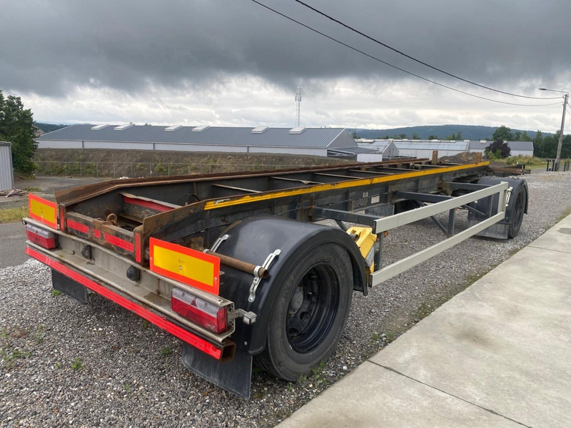 GS Meppel AC2000 - 20T CONTAINER AANHANGWAGEN / PORTE CONTAINER - AIR SUSPENSION - شاحنات الحاويات/ جسم علوي قابل للتغيير مقطورة: صور 2 GS Meppel AC2000 - 20T CONTAINER AANHANGWAGEN / PORTE CONTAINER - AIR SUSPENSION - شاحنات الحاويات/ جسم علوي قابل للتغيير مقطورة: صور 2