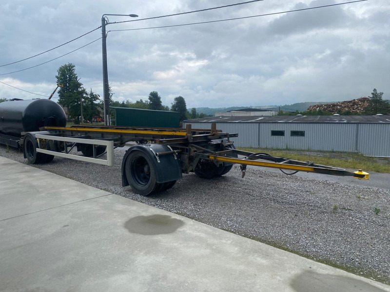 GS Meppel AC2000 - 20T CONTAINER AANHANGWAGEN / PORTE CONTAINER - AIR SUSPENSION - شاحنات الحاويات/ جسم علوي قابل للتغيير مقطورة: صور 1 GS Meppel AC2000 - 20T CONTAINER AANHANGWAGEN / PORTE CONTAINER - AIR SUSPENSION - شاحنات الحاويات/ جسم علوي قابل للتغيير مقطورة: صور 1