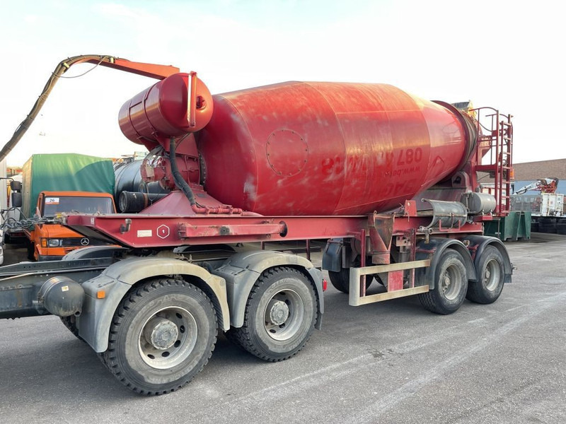 Hoenkhaus 12m3 CONCRETE MIXER 2 Axles SAF - AIR SUSP. - DRUM BRAKES - BE TRAILER - نصف مقطورة خلاطة خرسانة: صور 1 Hoenkhaus 12m3 CONCRETE MIXER 2 Axles SAF - AIR SUSP. - DRUM BRAKES - BE TRAILER - نصف مقطورة خلاطة خرسانة: صور 1