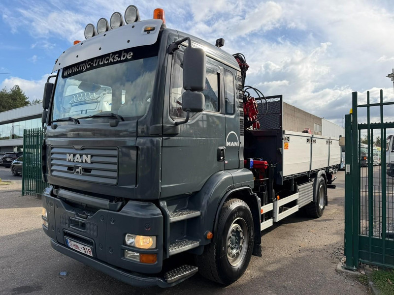 MAN TGA 18.350 4x2 TIPPER + CRANE HMF 1110 K2 + ROTATOR - STEEL SPRING / BLATT / BALLESTAS / LAMES - BE TRUCK - قلابات, شاحنة كرين: صور 4 MAN TGA 18.350 4x2 TIPPER + CRANE HMF 1110 K2 + ROTATOR - STEEL SPRING / BLATT / BALLESTAS / LAMES - BE TRUCK - قلابات, شاحنة كرين: صور 4