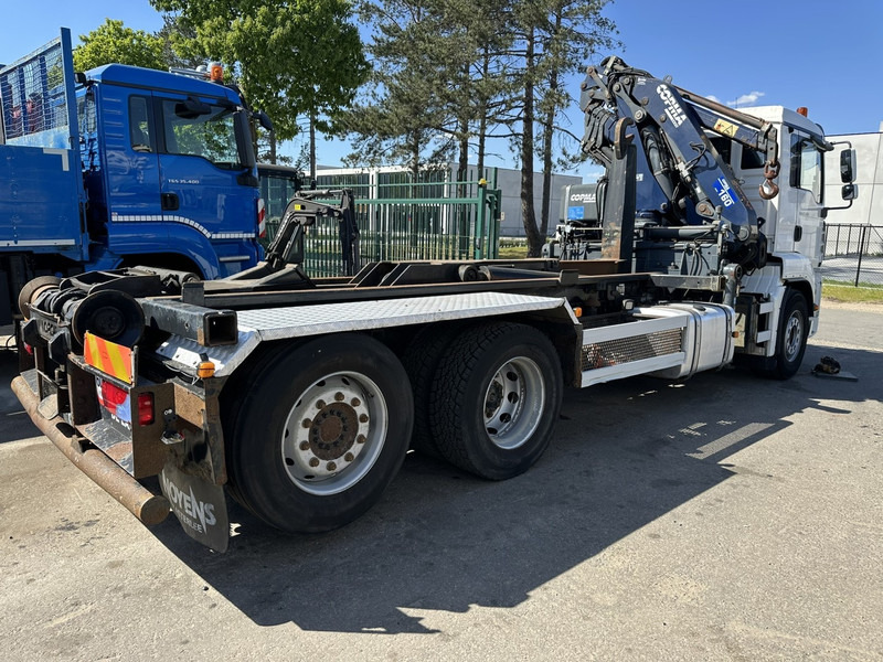 MAN TGA 26.310 6X2 HOOKLIFT + CRANE COPMA 160.4 + JIB J2 + WINCH - RADIO - LIFT + STEERING AXLE - EURO 3 - BE - شاحنة ذات الخطاف, شاحنة كرين: صور 5 MAN TGA 26.310 6X2 HOOKLIFT + CRANE COPMA 160.4 + JIB J2 + WINCH - RADIO - LIFT + STEERING AXLE - EURO 3 - BE - شاحنة ذات الخطاف, شاحنة كرين: صور 5