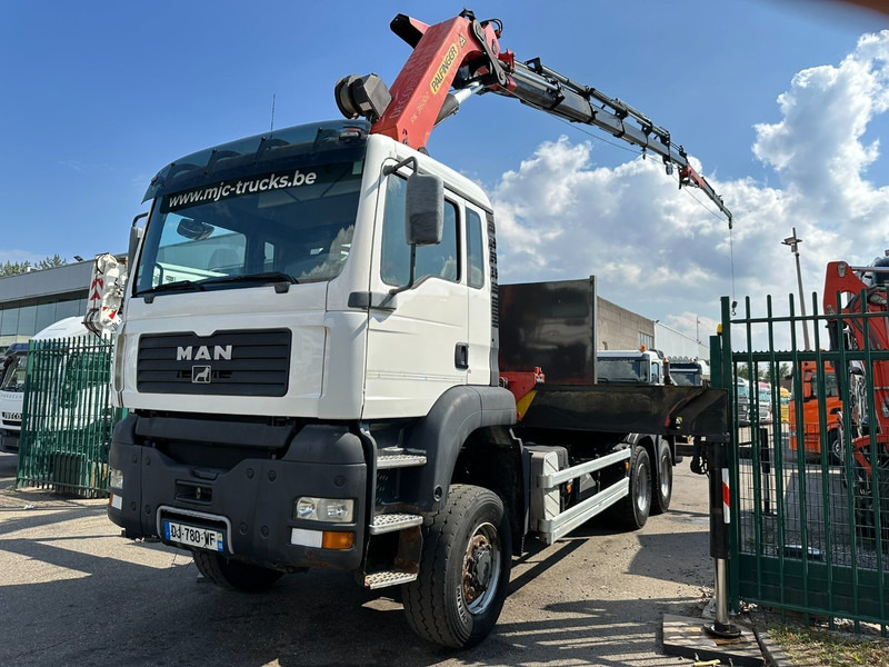 MAN TGA 33.350 6x6 + (27.5m) CRANE PALFINGER PK36002 E 6x + JIB + WINCH - *184.000km* - MANUAL - EURO 3 - شاحنة كرين: صور 5 MAN TGA 33.350 6x6 + (27.5m) CRANE PALFINGER PK36002 E 6x + JIB + WINCH - *184.000km* - MANUAL - EURO 3 - شاحنة كرين: صور 5