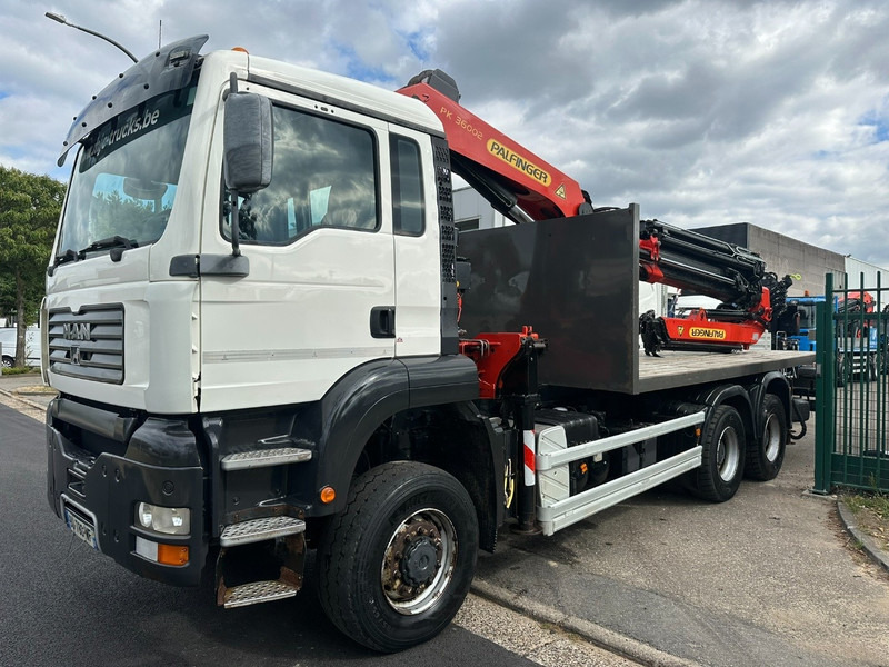 MAN TGA 33.360 6x6 + CRANE PALFINGER PK36002 E 6x + JIB + WINCH - *184.000km* - MANUAL - EURO 3 - شاحنة كرين: صور 1 MAN TGA 33.360 6x6 + CRANE PALFINGER PK36002 E 6x + JIB + WINCH - *184.000km* - MANUAL - EURO 3 - شاحنة كرين: صور 1