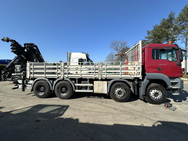 MAN TGS 35.420 8x4 + CRANE HIAB X-HIPRO 302 EP-5 - 192.000km - ROTATOR - 5/6 F - PLATFORM 6m55 - AIR SUSPENSION - TUV 06/2025 - TOP CONDITION - شاحنات مسطحة, شاحنة كرين: صور 4 MAN TGS 35.420 8x4 + CRANE HIAB X-HIPRO 302 EP-5 - 192.000km - ROTATOR - 5/6 F - PLATFORM 6m55 - AIR SUSPENSION - TUV 06/2025 - TOP CONDITION - شاحنات مسطحة, شاحنة كرين: صور 4
