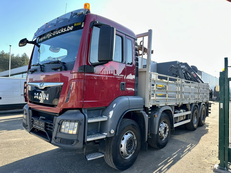 MAN TGS 35.420 8x4 + CRANE HIAB X-HIPRO 302 EP-5 - 192.000km - ROTATOR - 5/6 F - PLATFORM 6m55 - AIR SUSPENSION - TUV 06/2025 - TOP CONDITION - شاحنات مسطحة, شاحنة كرين: صور 3 MAN TGS 35.420 8x4 + CRANE HIAB X-HIPRO 302 EP-5 - 192.000km - ROTATOR - 5/6 F - PLATFORM 6m55 - AIR SUSPENSION - TUV 06/2025 - TOP CONDITION - شاحنات مسطحة, شاحنة كرين: صور 3