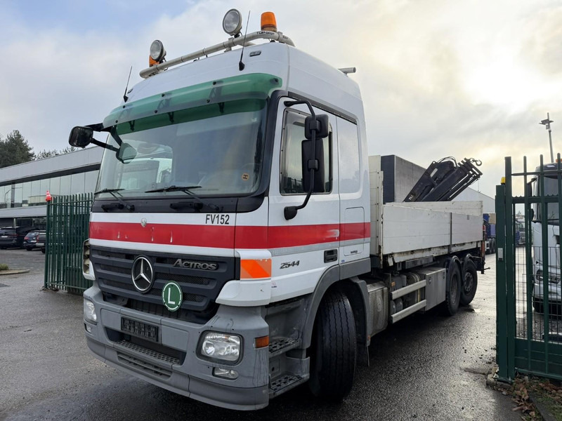 Mercedes-Benz ACTROS 2544 6x2 MP2 PRITSCHE + KRAN ATLAS 165.2E (3x HYDR) - RADIO - *FULL AIR* - LIFT + STEERING AXLE - *299.000km* - PLATFORM 6m50 - شاحنات مسطحة, شاحنة كرين: صور 3 Mercedes-Benz ACTROS 2544 6x2 MP2 PRITSCHE + KRAN ATLAS 165.2E (3x HYDR) - RADIO - *FULL AIR* - LIFT + STEERING AXLE - *299.000km* - PLATFORM 6m50 - شاحنات مسطحة, شاحنة كرين: صور 3