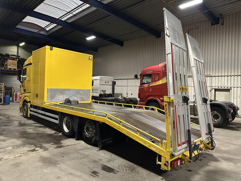 Mercedes-Benz ACTROS 2745 6x2 OPRIJWAGEN / AUTOTRANSPORTER / MACHINE TRANSPORTER - WINCH - 6m10 - EURO 5 - LIFT AXLE - HYDR RAMPS - NL TRUCK - سيارة السحب للتصليح: صور 3 Mercedes-Benz ACTROS 2745 6x2 OPRIJWAGEN / AUTOTRANSPORTER / MACHINE TRANSPORTER - WINCH - 6m10 - EURO 5 - LIFT AXLE - HYDR RAMPS - NL TRUCK - سيارة السحب للتصليح: صور 3