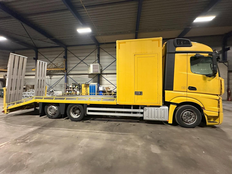 Mercedes-Benz ACTROS 2745 6x2 OPRIJWAGEN / AUTOTRANSPORTER / MACHINE TRANSPORTER - WINCH - 6m10 - EURO 5 - LIFT AXLE - HYDR RAMPS - NL TRUCK - سيارة السحب للتصليح: صور 5 Mercedes-Benz ACTROS 2745 6x2 OPRIJWAGEN / AUTOTRANSPORTER / MACHINE TRANSPORTER - WINCH - 6m10 - EURO 5 - LIFT AXLE - HYDR RAMPS - NL TRUCK - سيارة السحب للتصليح: صور 5