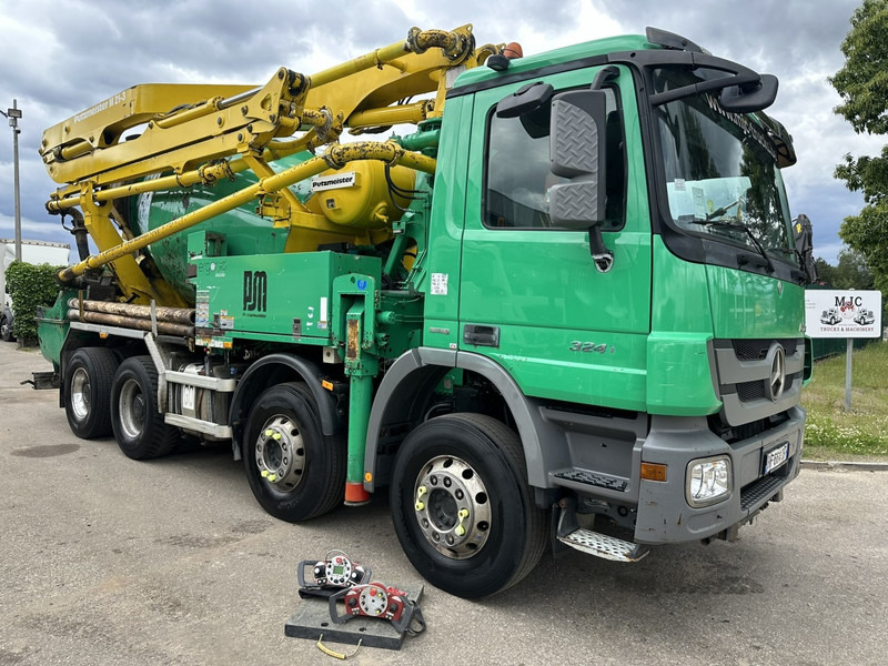 Mercedes-Benz ACTROS 3241 8x4 PUMI PM M 21-3 (21m) Putzmeister - *238.000km* / 1586H - EPS - BLADVERING / NAAFREDUCTIE - مضخة خرسانة: صور 2 Mercedes-Benz ACTROS 3241 8x4 PUMI PM M 21-3 (21m) Putzmeister - *238.000km* / 1586H - EPS - BLADVERING / NAAFREDUCTIE - مضخة خرسانة: صور 2