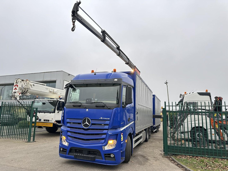 Mercedes-Benz Actros 2645 6x2 105m³ JUMBO + RETARDER + CRANE PALFINGER PK 19.001 SLD (4x) + RADIO - *FULL AIR* - FRIGO - EURO 6 - SAF AXLES - BELGIAN TRUCK - شاحنة كرين: صور 3 Mercedes-Benz Actros 2645 6x2 105m³ JUMBO + RETARDER + CRANE PALFINGER PK 19.001 SLD (4x) + RADIO - *FULL AIR* - FRIGO - EURO 6 - SAF AXLES - BELGIAN TRUCK - شاحنة كرين: صور 3
