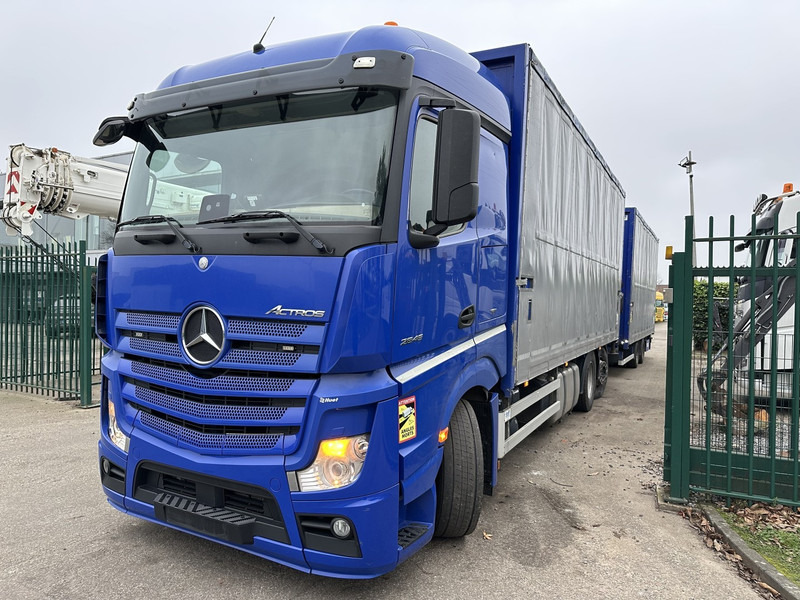 Mercedes-Benz Actros 2645 6x2 105m³ JUMBO + RETARDER + KRAN PALFINGER PK 19.001 SLD (4x) + RADIO - *FULL AIR* - FRIGO - EURO 6 - SAF AXLES - BELGIAN TRUCK - بصندوق مغلق شاحنة, شاحنة كرين: صور 3 Mercedes-Benz Actros 2645 6x2 105m³ JUMBO + RETARDER + KRAN PALFINGER PK 19.001 SLD (4x) + RADIO - *FULL AIR* - FRIGO - EURO 6 - SAF AXLES - BELGIAN TRUCK - بصندوق مغلق شاحنة, شاحنة كرين: صور 3