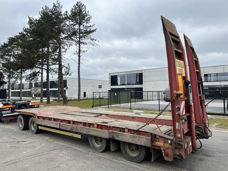 Nooteboom ASD-40-22 40T - 4-AS DIEPLADER 8,60M X 3,05M - HYDR RAMPEN + VERBREDERS - BLADVERING - TROMMELREMMEN - عربة مسطحة منخفضة مقطورة: صور 1 Nooteboom ASD-40-22 40T - 4-AS DIEPLADER 8,60M X 3,05M - HYDR RAMPEN + VERBREDERS - BLADVERING - TROMMELREMMEN - عربة مسطحة منخفضة مقطورة: صور 1