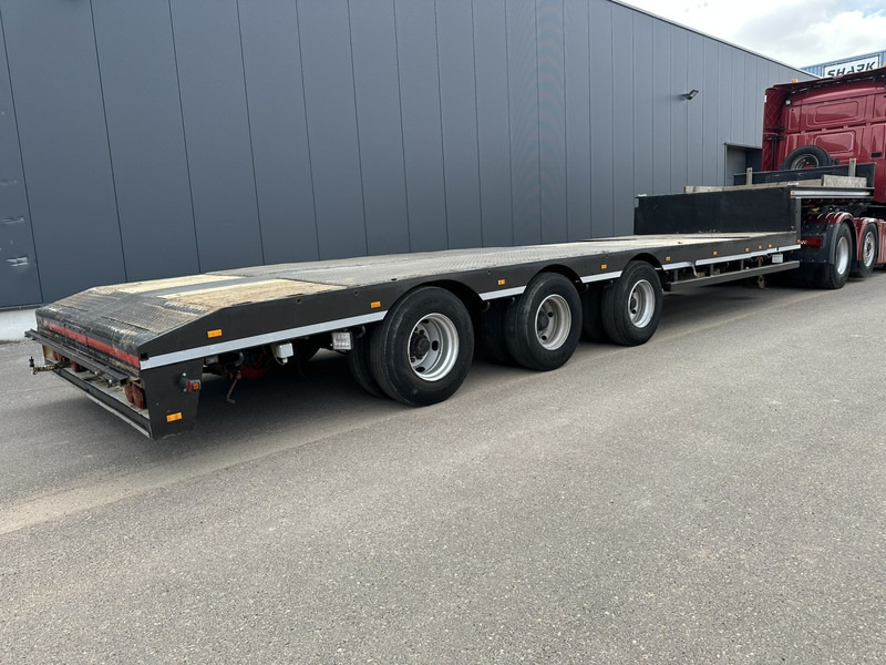 Nooteboom OSD-39 VV 39T - EXTENDABLE / AUSSCHIEBBAHR - 1 STEERING AXLE - SAF - LUCHTVERING - BELGIAN REGISTRATION - عربة مسطحة منخفضة نصف مقطورة: صور 4 Nooteboom OSD-39 VV 39T - EXTENDABLE / AUSSCHIEBBAHR - 1 STEERING AXLE - SAF - LUCHTVERING - BELGIAN REGISTRATION - عربة مسطحة منخفضة نصف مقطورة: صور 4