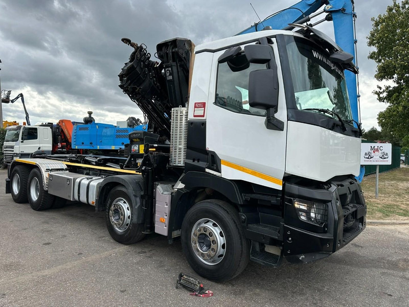 Renault C460 8x4 + (19m!) KRAN HIAB 288 E-6 HIDUO - RADIO - 5/6 F - STEEL SPRING / HUB REDUCTION - BE TRUCK - شاحنة ذات الخطاف, شاحنة كرين: صور 2 Renault C460 8x4 + (19m!) KRAN HIAB 288 E-6 HIDUO - RADIO - 5/6 F - STEEL SPRING / HUB REDUCTION - BE TRUCK - شاحنة ذات الخطاف, شاحنة كرين: صور 2
