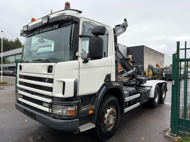 Scania 114C-380 6X4 HOOKLIFT / GANCHO HIAB MULTILIFT - RETARDER - A/C - EURO 3 - SPRING / BALLESTAS / BLATT / LAMES - شاحنة ذات الخطاف: صور 3 Scania 114C-380 6X4 HOOKLIFT / GANCHO HIAB MULTILIFT - RETARDER - A/C - EURO 3 - SPRING / BALLESTAS / BLATT / LAMES - شاحنة ذات الخطاف: صور 3