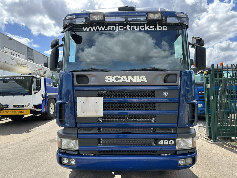 Scania 124L-420 6x2 HOOKLIFT VDL 20T - STEEL SPRING / BALLESTAS / BLATT - MANUAL - MECHANICAL PUMP - 10 TIRES DOUBLE WHEELS - شاحنة ذات الخطاف: صور 2 Scania 124L-420 6x2 HOOKLIFT VDL 20T - STEEL SPRING / BALLESTAS / BLATT - MANUAL - MECHANICAL PUMP - 10 TIRES DOUBLE WHEELS - شاحنة ذات الخطاف: صور 2