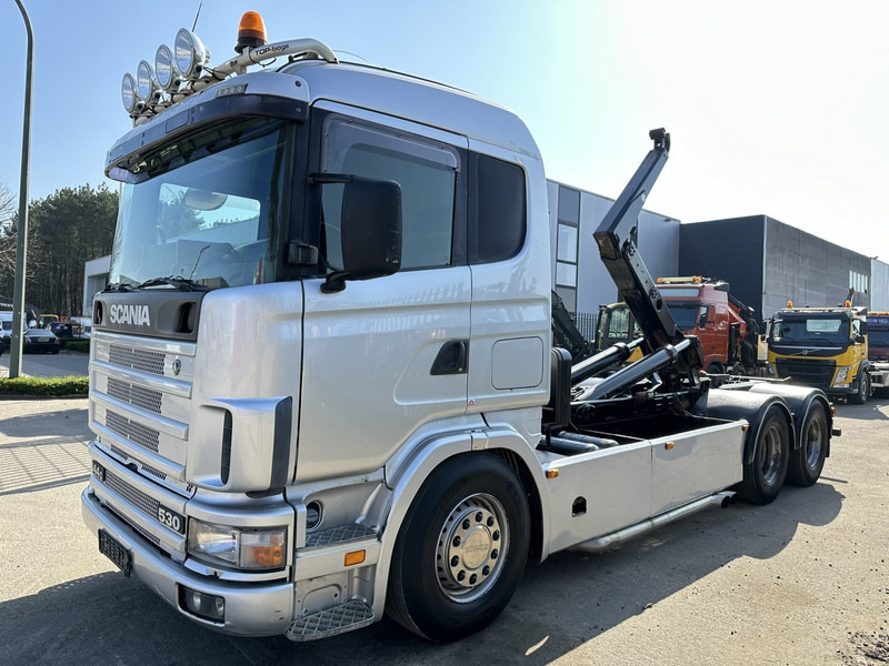 Scania 144G-530 V8 6x4 HOOKLIFT 20T MEILLER -VOL LUCHT - OPTI-CRUISE - CR19 SLAAPCABINE - شاحنة ذات الخطاف: صور 3 Scania 144G-530 V8 6x4 HOOKLIFT 20T MEILLER -VOL LUCHT - OPTI-CRUISE - CR19 SLAAPCABINE - شاحنة ذات الخطاف: صور 3
