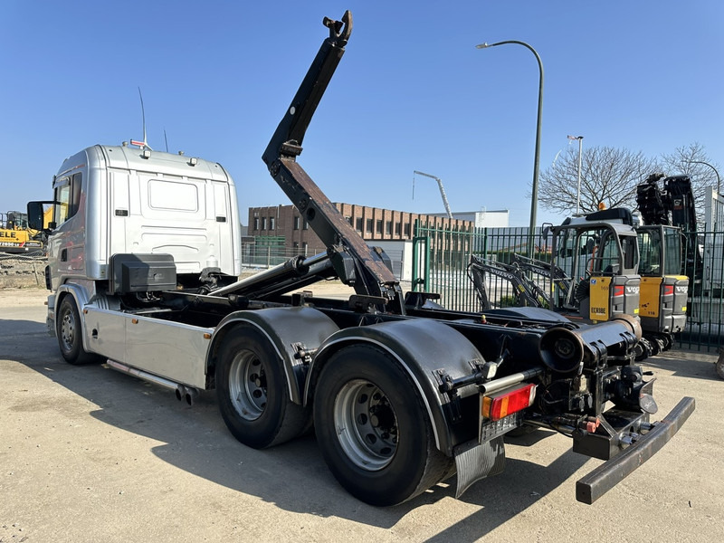 Scania 144G-530 V8 6x4 HOOKLIFT 20T MEILLER -VOL LUCHT - OPTI-CRUISE - CR19 SLAAPCABINE - شاحنة ذات الخطاف: صور 4 Scania 144G-530 V8 6x4 HOOKLIFT 20T MEILLER -VOL LUCHT - OPTI-CRUISE - CR19 SLAAPCABINE - شاحنة ذات الخطاف: صور 4