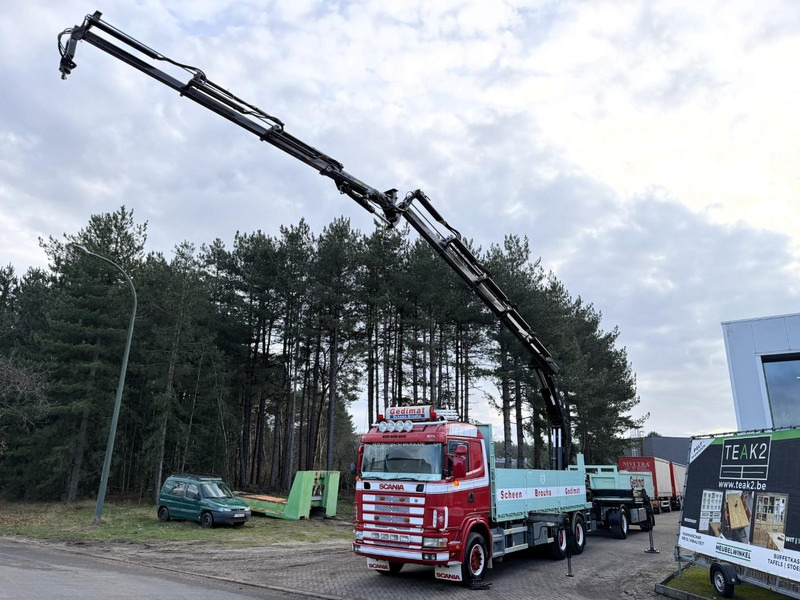 Scania 164L-480 V8 6x4 + CRANE HIAB 350-4 + JIB 90-4 - *TOP CONDITION* - ROTATOR - RADIO - RETARDER - STEEL SPRING / HUB REDUCTION - BE TRUCK - شاحنة كرين: صور 4 Scania 164L-480 V8 6x4 + CRANE HIAB 350-4 + JIB 90-4 - *TOP CONDITION* - ROTATOR - RADIO - RETARDER - STEEL SPRING / HUB REDUCTION - BE TRUCK - شاحنة كرين: صور 4