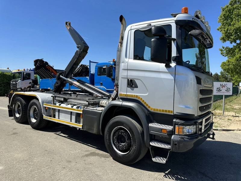 Scania G450 6x4 HAAKSYSTEEM AJK 20T - 5760mm - 3m90 WB - BLADVERING / NAAFREDUCTIE - EURO 6 - BE TRUCK - شاحنة ذات الخطاف: صور 1 Scania G450 6x4 HAAKSYSTEEM AJK 20T - 5760mm - 3m90 WB - BLADVERING / NAAFREDUCTIE - EURO 6 - BE TRUCK - شاحنة ذات الخطاف: صور 1