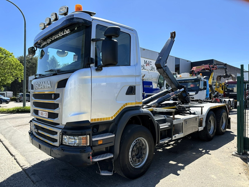 Scania G450 6x4 HOOKLIFT AJK 20T - 5760mm - 3m90 WB - HUB REDUCTION / STEEL SUSP. - EURO 6 - BE TRUCK - شاحنة ذات الخطاف: صور 3 Scania G450 6x4 HOOKLIFT AJK 20T - 5760mm - 3m90 WB - HUB REDUCTION / STEEL SUSP. - EURO 6 - BE TRUCK - شاحنة ذات الخطاف: صور 3
