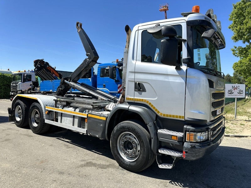 Scania G450 6x4 HOOKLIFT AJK 20T - 5760mm - 3m90 WB - HUB REDUCTION / STEEL SUSP. - EURO 6 - BE TRUCK - شاحنة ذات الخطاف: صور 1 Scania G450 6x4 HOOKLIFT AJK 20T - 5760mm - 3m90 WB - HUB REDUCTION / STEEL SUSP. - EURO 6 - BE TRUCK - شاحنة ذات الخطاف: صور 1