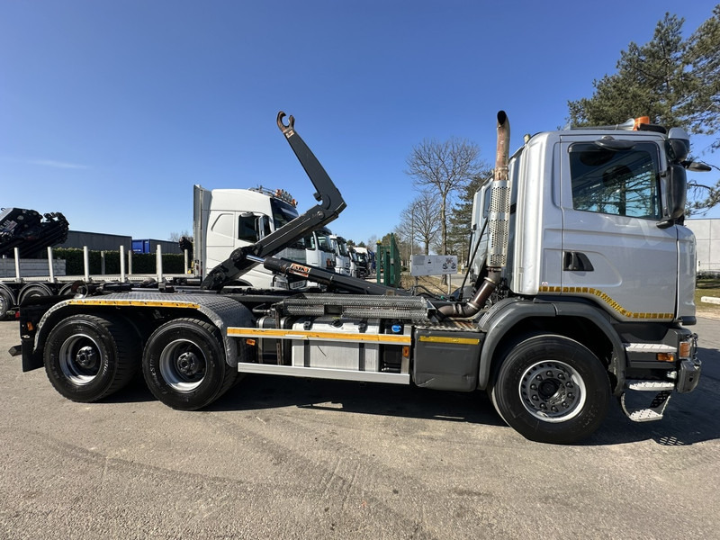 Scania G450 6x4 HOOKLIFT / HAAKSYSTEEM AJK 20T - 5760mm - 3m90 WB - HUB REDUCTION / STEEL SUSPENSION - EURO 6 - BE TRUCK - شاحنة ذات الخطاف: صور 4 Scania G450 6x4 HOOKLIFT / HAAKSYSTEEM AJK 20T - 5760mm - 3m90 WB - HUB REDUCTION / STEEL SUSPENSION - EURO 6 - BE TRUCK - شاحنة ذات الخطاف: صور 4