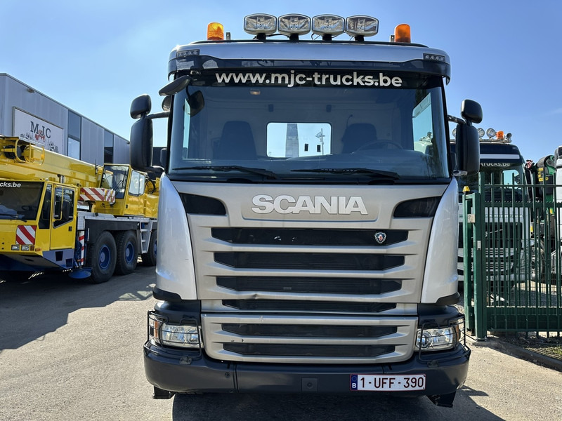 Scania G450 6x4 HOOKLIFT / HAAKSYSTEEM AJK 20T - 5760mm - 3m90 WB - HUB REDUCTION / STEEL SUSPENSION - EURO 6 - BE TRUCK - شاحنة ذات الخطاف: صور 2 Scania G450 6x4 HOOKLIFT / HAAKSYSTEEM AJK 20T - 5760mm - 3m90 WB - HUB REDUCTION / STEEL SUSPENSION - EURO 6 - BE TRUCK - شاحنة ذات الخطاف: صور 2