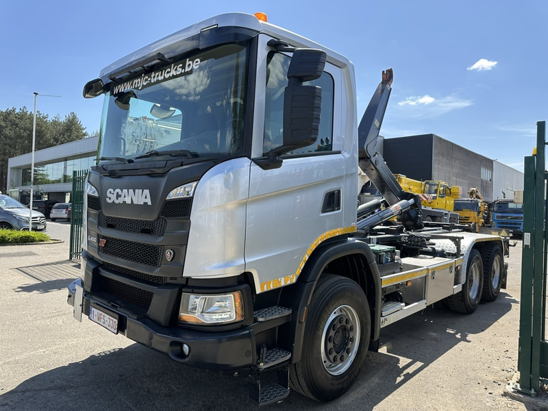 Scania G450 XT 6X4 AJK HAAKSYSTEEM 20T - 5760mm - WB 3m90 - HUB REDUCTION / STEEL SUSPENSION - EURO 6 - BE TRUCK - شاحنة ذات الخطاف: صور 3 Scania G450 XT 6X4 AJK HAAKSYSTEEM 20T - 5760mm - WB 3m90 - HUB REDUCTION / STEEL SUSPENSION - EURO 6 - BE TRUCK - شاحنة ذات الخطاف: صور 3