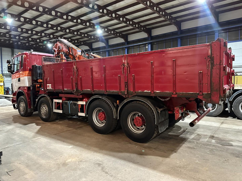 Scania G480 8x4 TIPPER + CRANE ATLAS 240.E4 + RADIO - STEEL SPRING / BIG AXLES - قلابات, شاحنة كرين: صور 4 Scania G480 8x4 TIPPER + CRANE ATLAS 240.E4 + RADIO - STEEL SPRING / BIG AXLES - قلابات, شاحنة كرين: صور 4