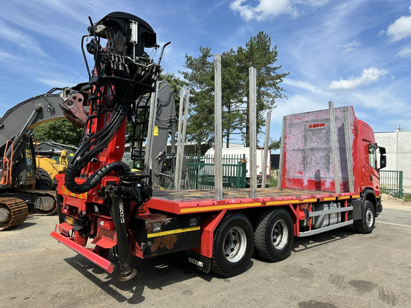 Scania G500 XT 6x4 WOOD / TIMBER / HOLZ CRANE PALFINGER EPSILON Q150Z + RETARDER - FULL AIR SUSP. - BE TRUCK - شاحنات مسطحة, شاحنة كرين: صور 4 Scania G500 XT 6x4 WOOD / TIMBER / HOLZ CRANE PALFINGER EPSILON Q150Z + RETARDER - FULL AIR SUSP. - BE TRUCK - شاحنات مسطحة, شاحنة كرين: صور 4