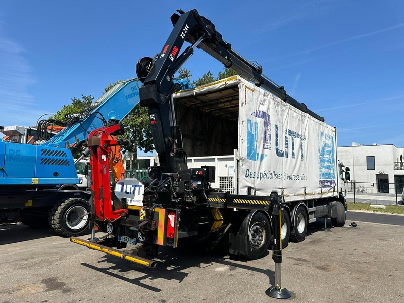 Scania P410 8x4 TRIDEM PRITSCHE PLANE + KRAN HIAB 244 EP-4 HIDUO - RETARDER - LIFT + STEERING AXLE - *327.000km* - RADIO - شاحنة ستارة, شاحنة كرين: صور 5 Scania P410 8x4 TRIDEM PRITSCHE PLANE + KRAN HIAB 244 EP-4 HIDUO - RETARDER - LIFT + STEERING AXLE - *327.000km* - RADIO - شاحنة ستارة, شاحنة كرين: صور 5